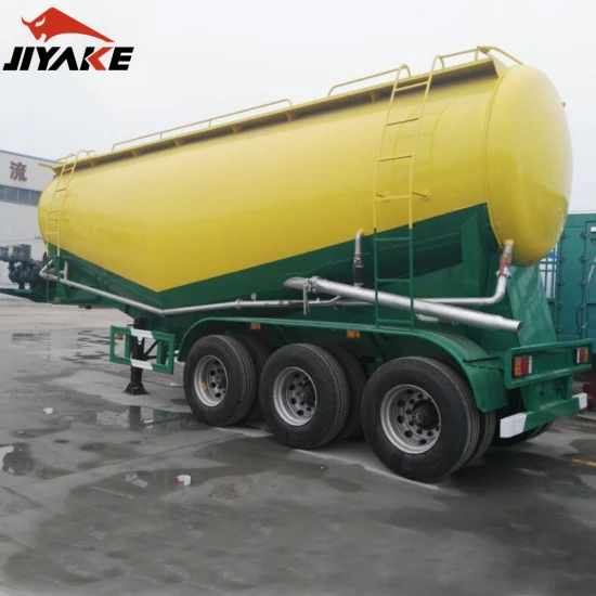 Semirimorchio speciale per camion cisterna speciale Jiyake 50cbm di cemento sfuso in polvere secca