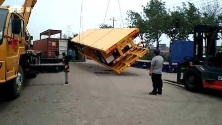 Container da 20 piedi e 40 piedi con semirimorchio speciale per camion in vendita